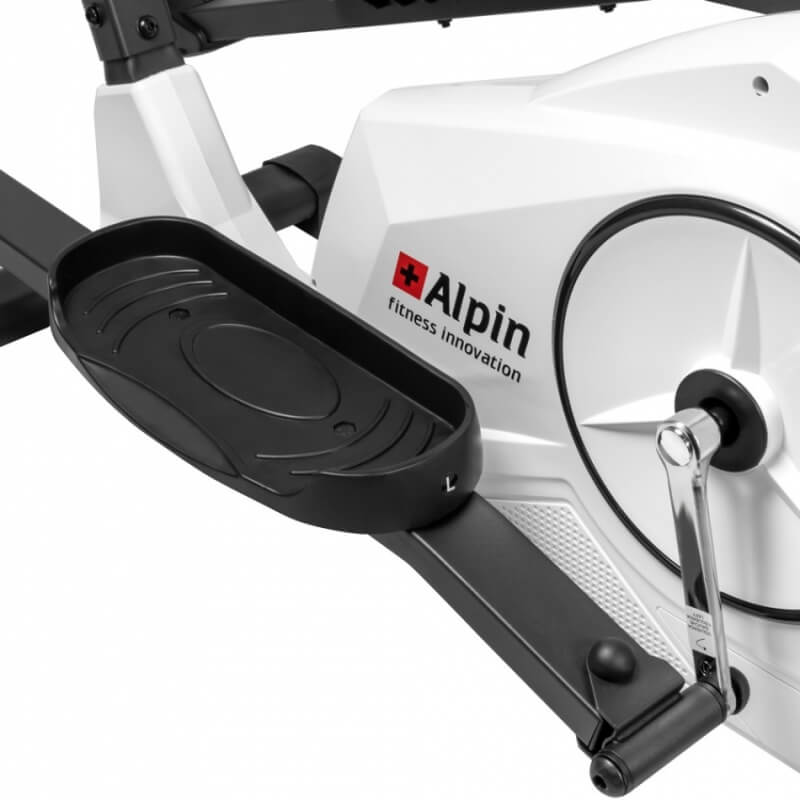 Эллиптический тренажер Alpin Mont Blanc X-181 White (маховик 7кг; 120 кг)