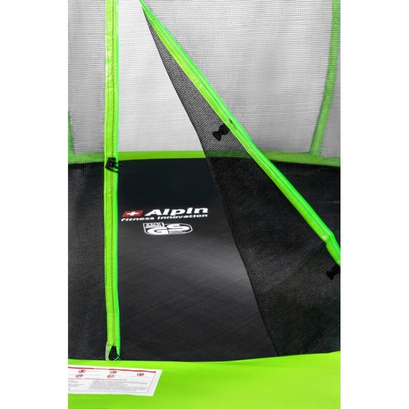 Батут "Alpin SKY ASK" (12ft) с внутренней сеткой и лестницей. Диаметр - 374 см. Нагрузка - 150 кг.