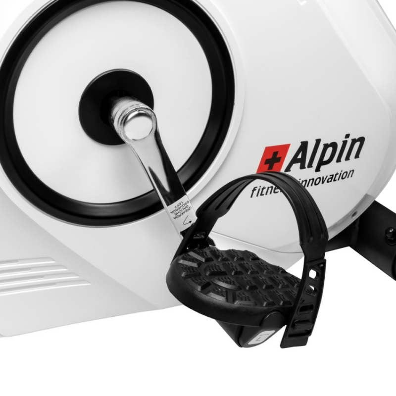 Велоэргометр Alpin Picco B-181 white (маховик 6 кг; 120 кг)