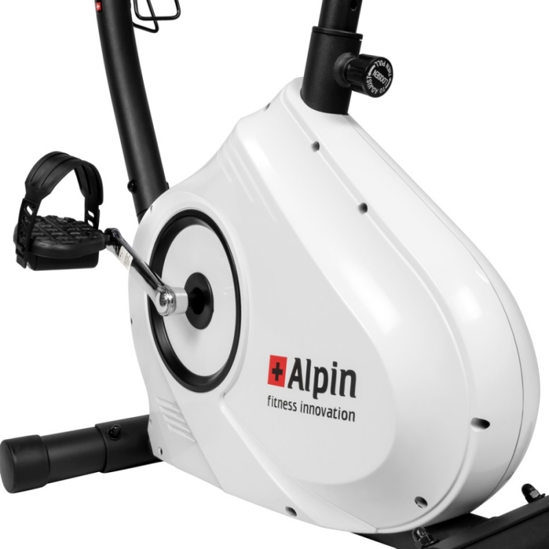 Велоэргометр Alpin Picco B-181 white (маховик 6 кг; 120 кг)