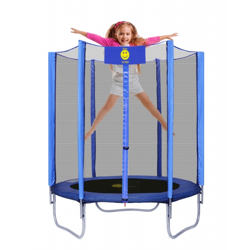 Батут "Smile" (6 ft) STВ с внешней сеткой. Диаметр - 183 см. Нагрузка - 90 кг