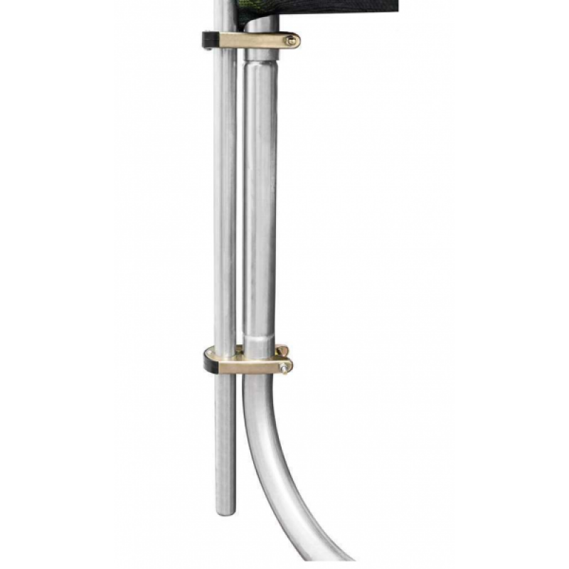 Батут Funfit PRO (10FT) (УСИЛЕННЫЙ) с защитной сеткой и лестницей. Диаметр - 312 см. Нагрузка - 180 кг.