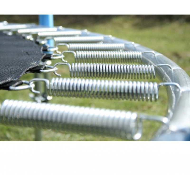 Батут Funfit PRO (УСИЛЕННЫЙ) (8FT) с защитной сеткой и лестницей. Диаметр - 252 см. Нагрузка - 150 кг.