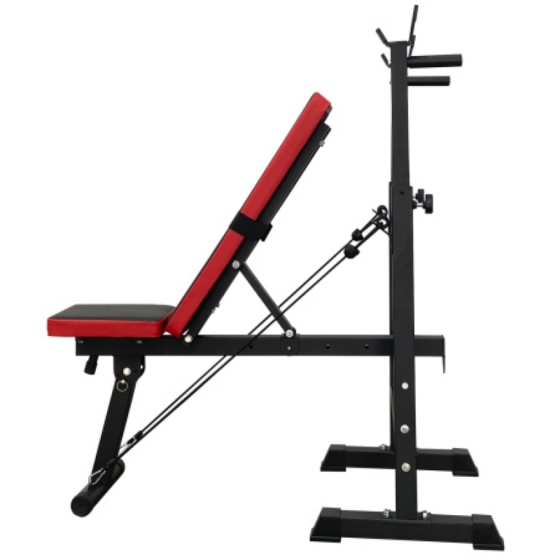 Скамья спортивная Calviano 1008 Red+black