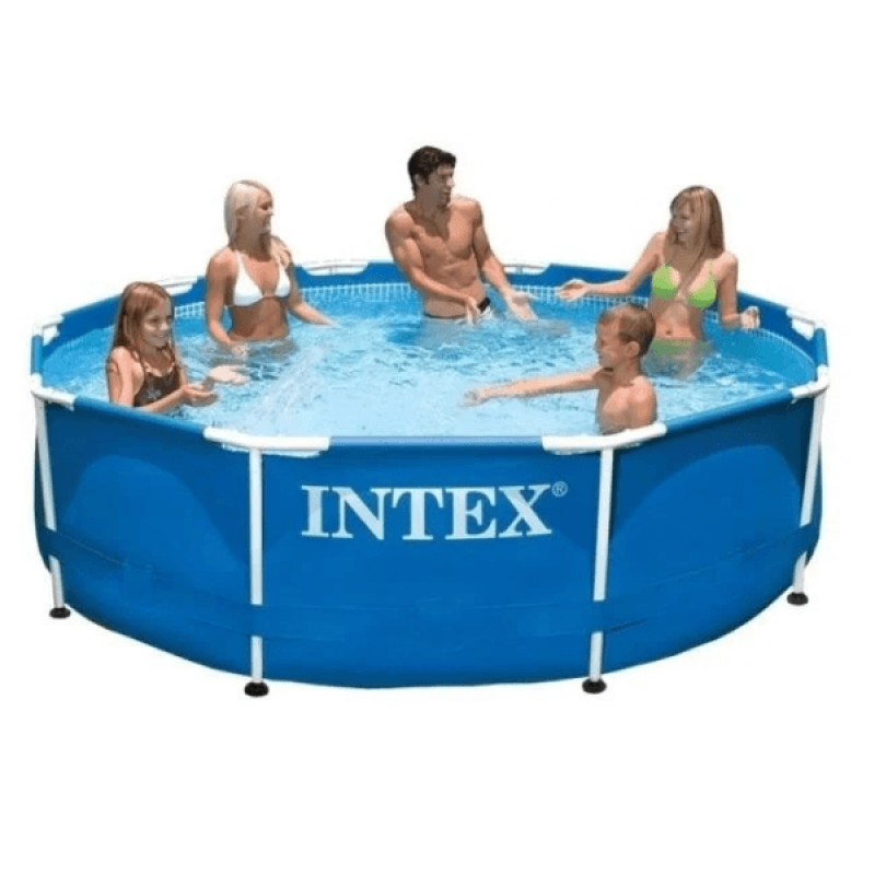 Каркасный бассейн Intex для дачи 28200 Metal Frame 305x76