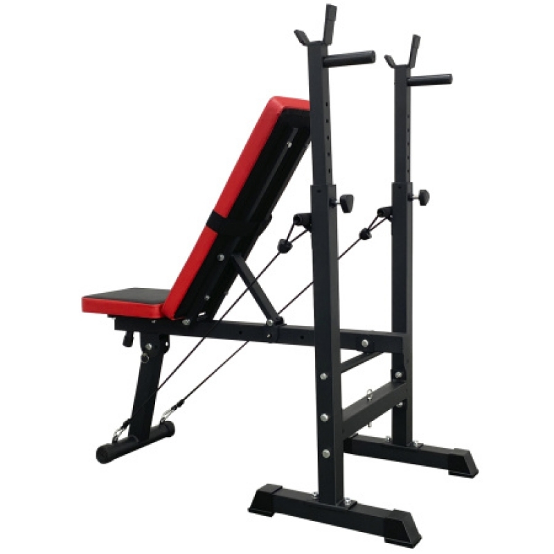 Скамья спортивная Calviano 1008 Red+black