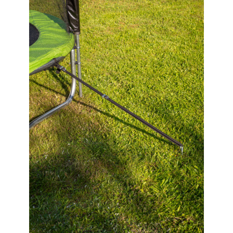 Батут SKYJUMP PRO (УСИЛЕННЫЙ) (8FT) с защитной сеткой и лестницей. Диаметр - 252 см. Нагрузка - 150 кг.