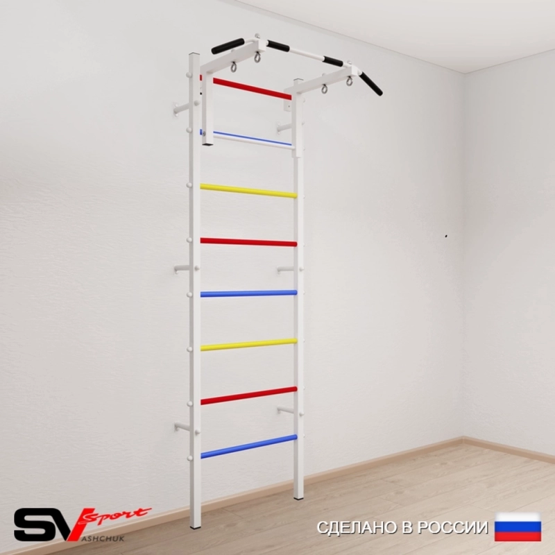 Шведская стенка Sv Sport усиленная 601 (Турник стандарт)