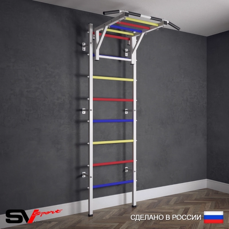 Шведская стенка Sv Sport усиленная 620 (Турник рукоход)