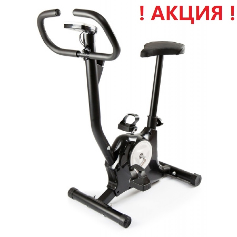 Велотренажер Atlas Sport CARDIO Black (ременной; 100 кг)