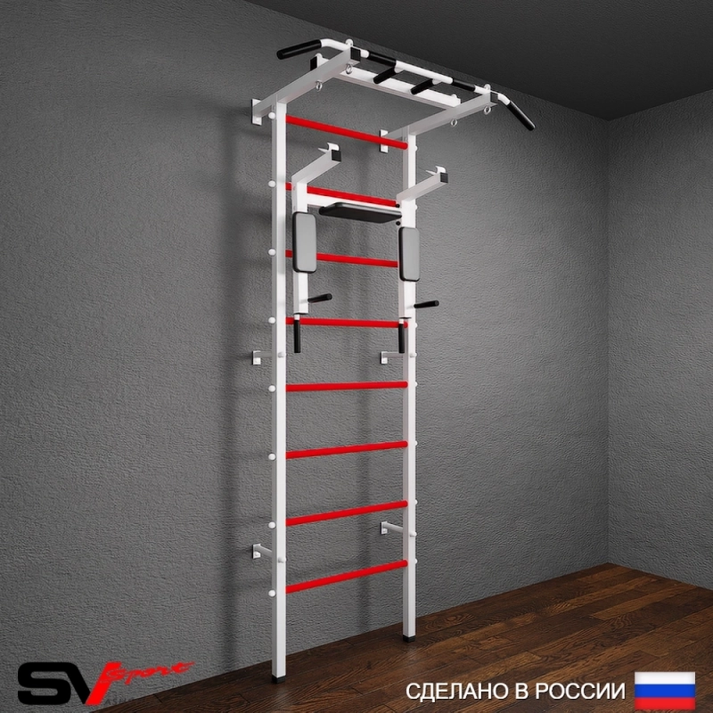 Шведская стенка Sv Pro 802 (Турник Pro/Брусья/стойка)