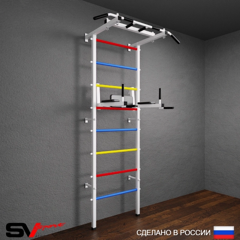 Шведская стенка Sv Pro 802 (Турник Pro/Брусья/стойка)