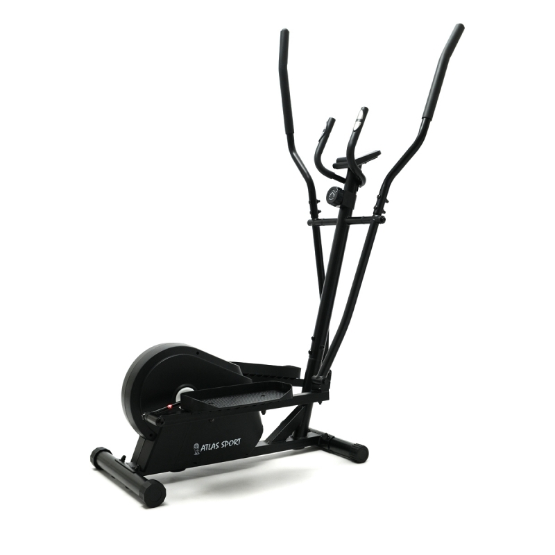 Эллиптический тренажер Atlas Sport Boost Black (маховик 4кг; 120 кг)