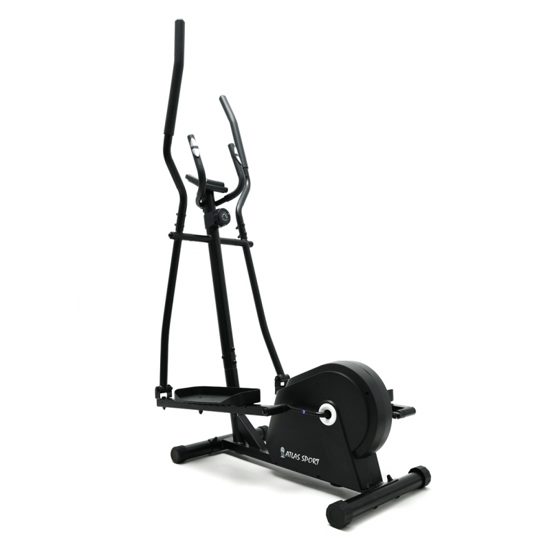 Эллиптический тренажер Atlas Sport Boost Black (маховик 4кг; 120 кг)