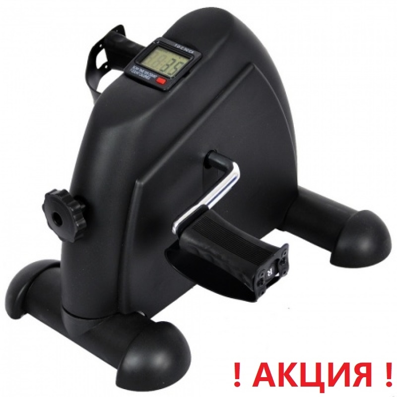 Велотренажер ATLASSPORT AS-MINI Black (ременной; 100 кг)