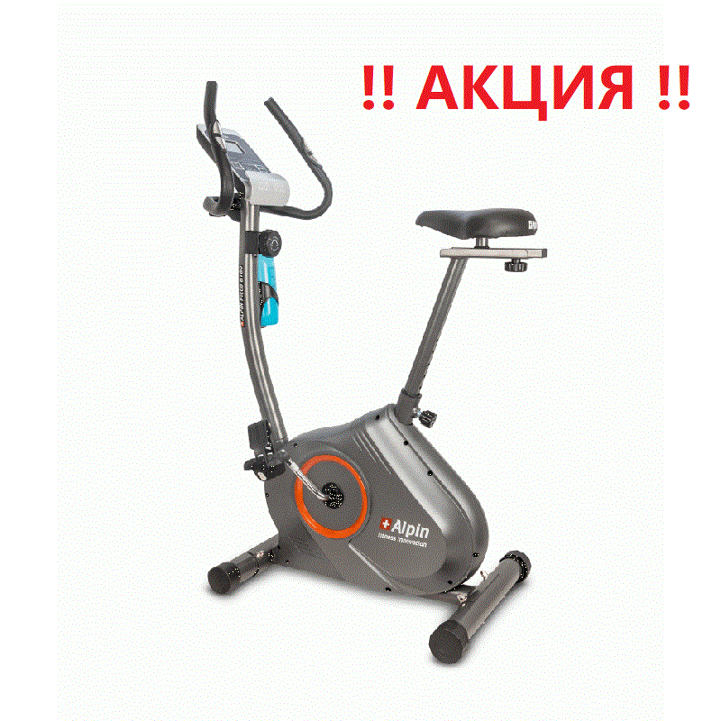 Велотренажер Alpin Picco B-180 (маховик 6 кг; 120 кг)