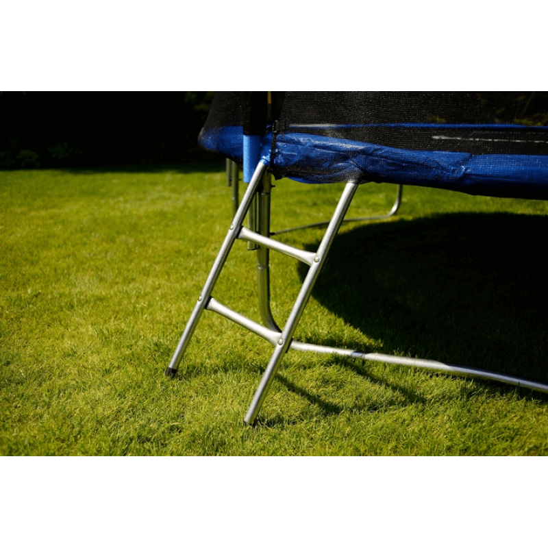 Батут "FunFit" (8 ft) с внешней сеткой и лестницей. Диаметр - 252 см. Нагрузка - 100 кг.