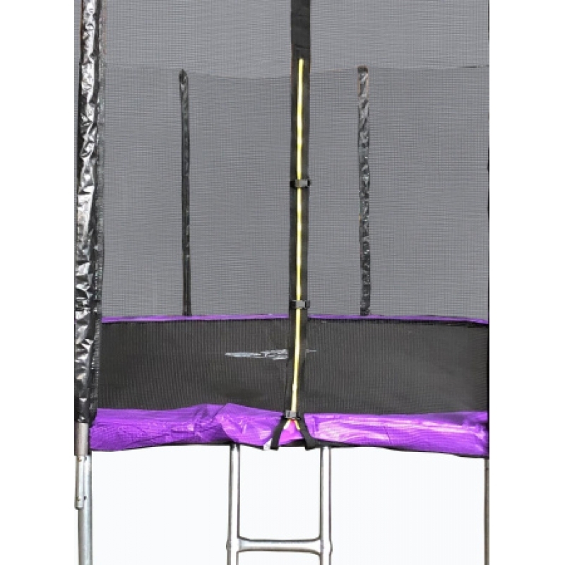 Батут "Atlas Sport" (10ft) 4 PRO PURPLE с внешней сеткой и лестницей (усиленные опоры). Диаметр - 312 см. Нагрузка - 150 кг.