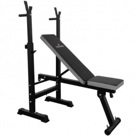 Скамья спортивная Calviano 1008 Grey+black