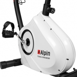 Велоэргометр Alpin Picco B-181 white (маховик 6 кг; 120 кг)