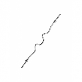 Гриф для штанги Alpin BBZ-120, Z-образный, диаметр 25мм, длина 120см