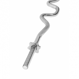 Гриф для штанги Alpin BBZ-120, Z-образный, диаметр 25мм, длина 120см