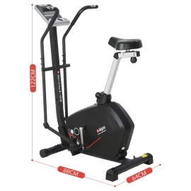 Велотренажер ALPIN Gross B-197M (маховик 8кг; 120 кг)