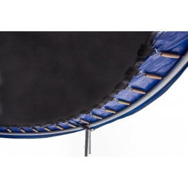 Батут "Atlas Sport" (13ft) Basic BLUE с внешней сеткой и лестницей. Диаметр - 404 см. Нагрузка - 180 кг.