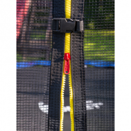 Батут Funfit PRO (12FT) (УСИЛЕННЫЙ) с защитной сеткой и лестницей. Диаметр - 374 см. Нагрузка - 180 кг.