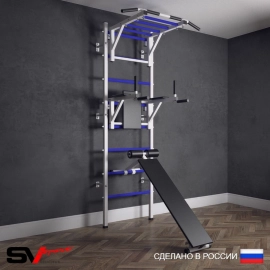 Шведская стенка Sv Sport усиленная 624 (Турник рукоход/Брусья/Скамья)