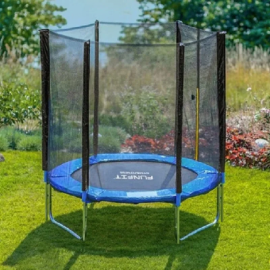 Батут Funfit PRO (6FT) (УСИЛЕННЫЙ) с защитной сеткой без лестницы. Диаметр - 183 см. Нагрузка - 120 кг.