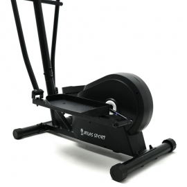 Эллиптический тренажер Atlas Sport Boost Black (маховик 4кг; 120 кг)