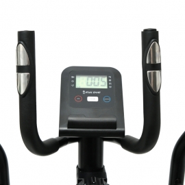Эллиптический тренажер Atlas Sport Boost Black (маховик 4кг; 120 кг)