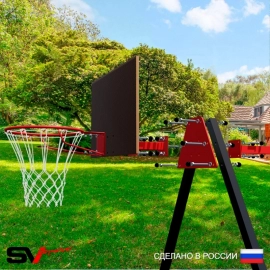Щит баскетбольный Sv Sport c кронштейном к Уличным качелям Sv Sport Maхi