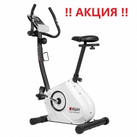 Велотренажер Alpin Picco B-180 White (маховик 6 кг; 120 кг)