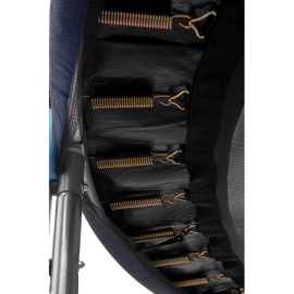 Батут Funfit BASIC (10FT) BLUE с защитной сеткой и лестницей. Диаметр - 312 см. Нагрузка - 150 кг.