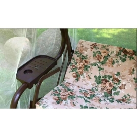 Садовые качели Olsa (Ольса) Турин c825, 236х138х181 см (нагрузка 280кг; труба Ø51х1.4мм)