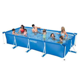 Каркасный бассейн Intex 28273 Rectangular Frame Pool 450x220x84