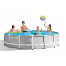 Каркасный бассейн Intex для дачи 26700 Prism Frame Pool 305x76