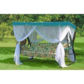 Качели садовые "Родео-3" 236,5х138х166,5 с1734 (нагрузка 280кг; труба Ø51х1,4мм)