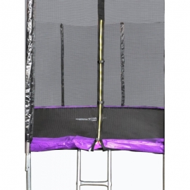 Батут "Atlas Sport" (10ft) 4 PRO PURPLE с внешней сеткой и лестницей (усиленные опоры). Диаметр - 312 см. Нагрузка - 150 кг.