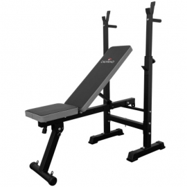 Скамья спортивная Calviano 1008 Grey+black